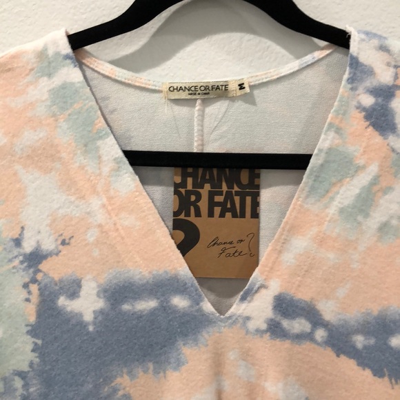 NWT Chance or Fate multi-color top - Picture 4 of 9
